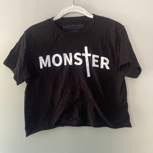 House of Gaga MONSTER crop top Small from Las Vegas Residency